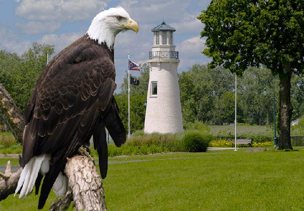 Bay View Park Ornamental Lighthouse, by J. Achinger